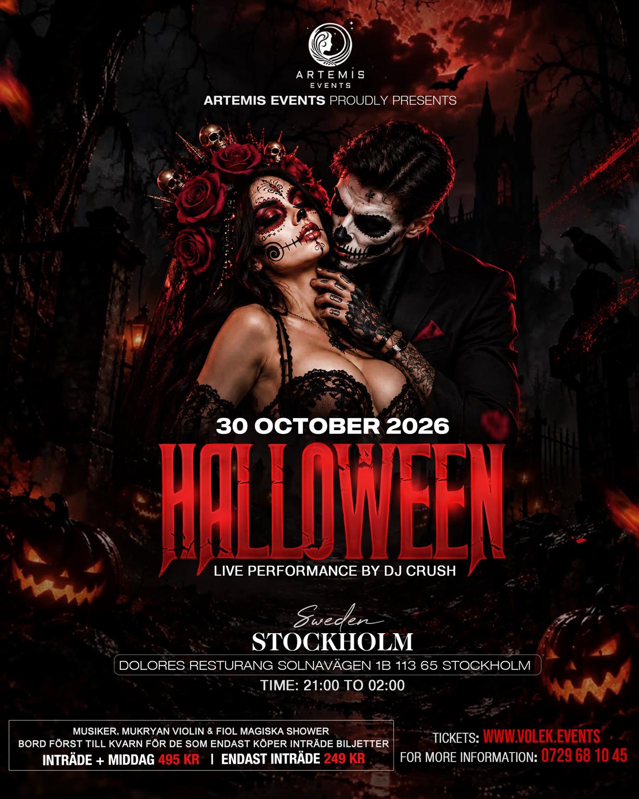 Halloween Party in Stockholm