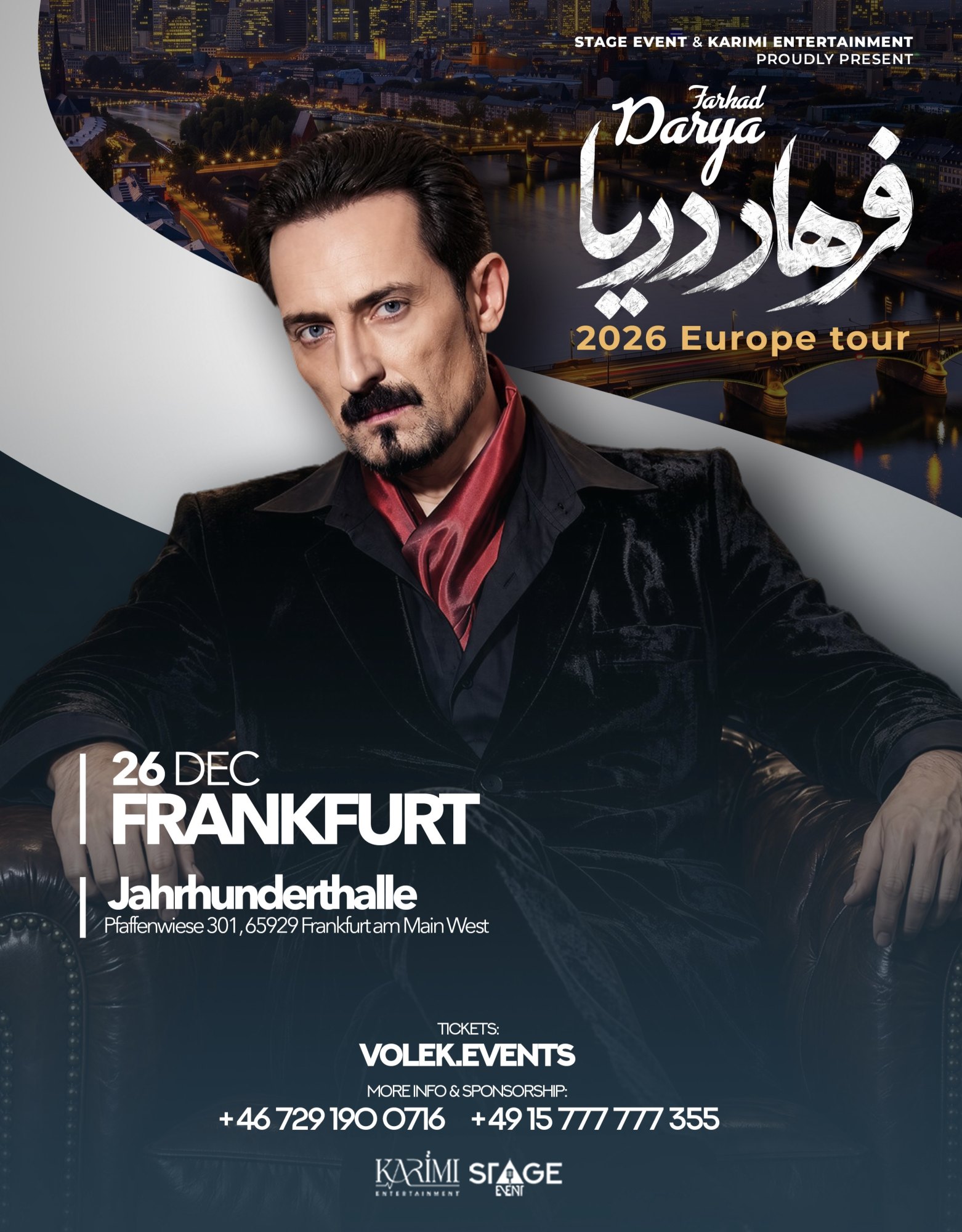 Farhad Darya Live in Frankfurt