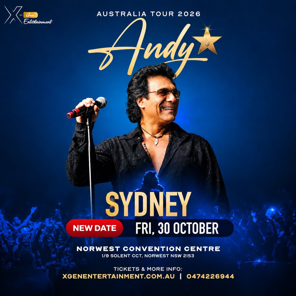 Andy Live in Sydney