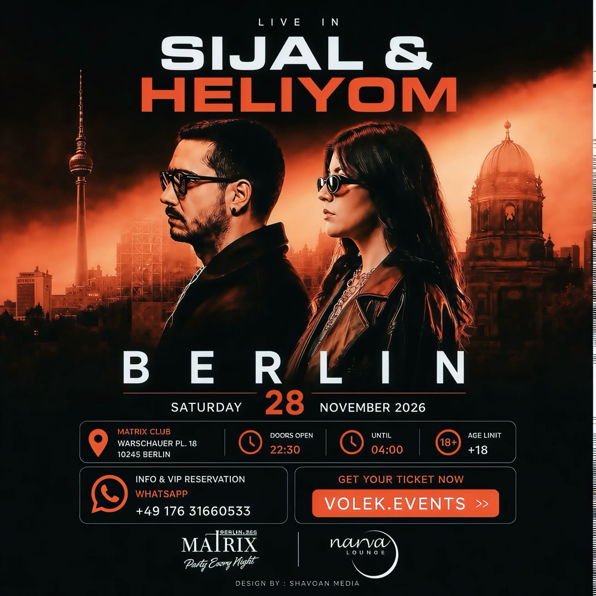 Sijal & Heliyom Live in Berlin