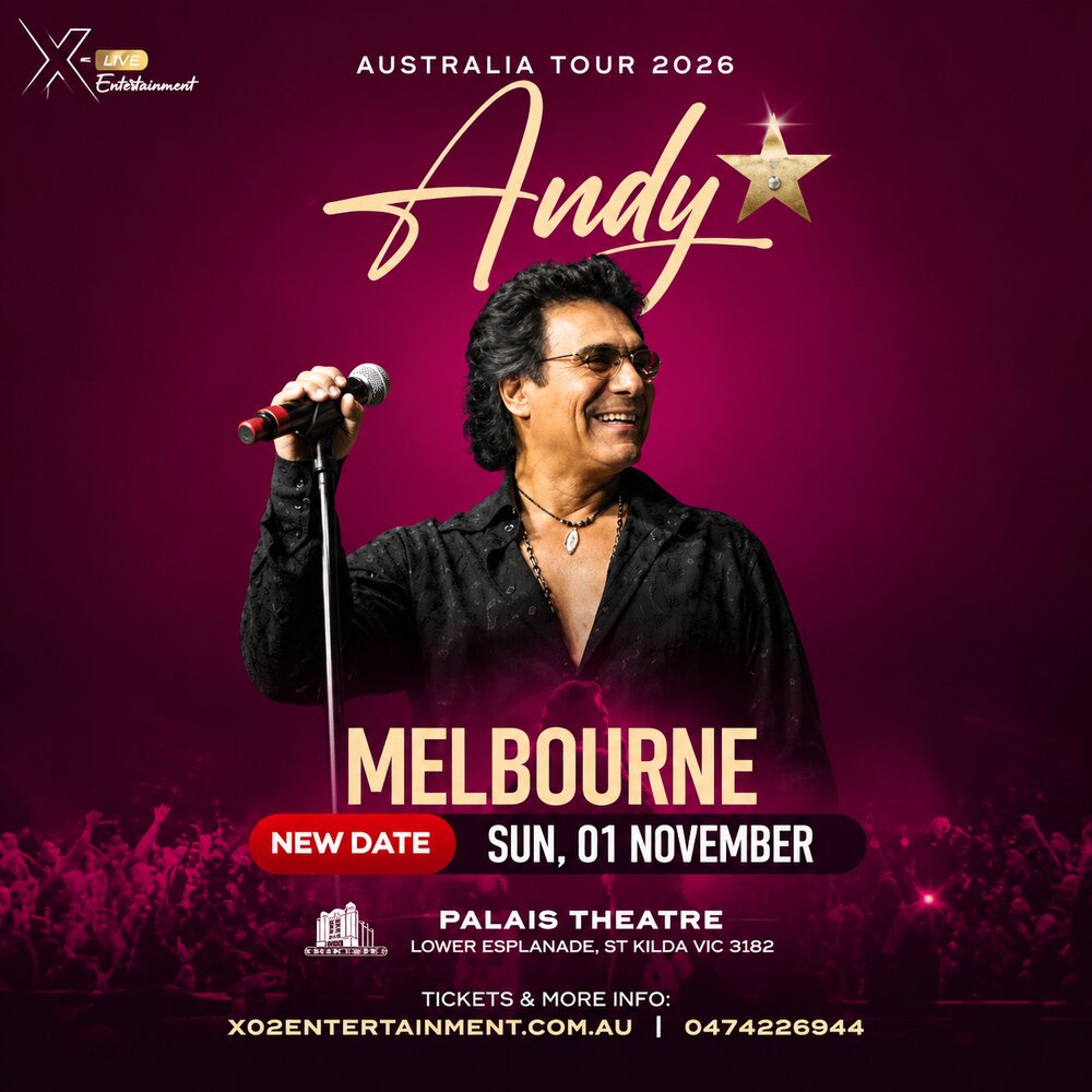 Andy Live in Melbourne