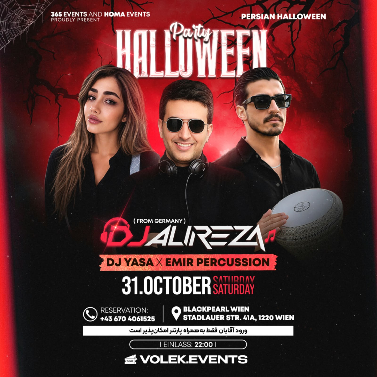 Halloween Persian Night in Vienna
