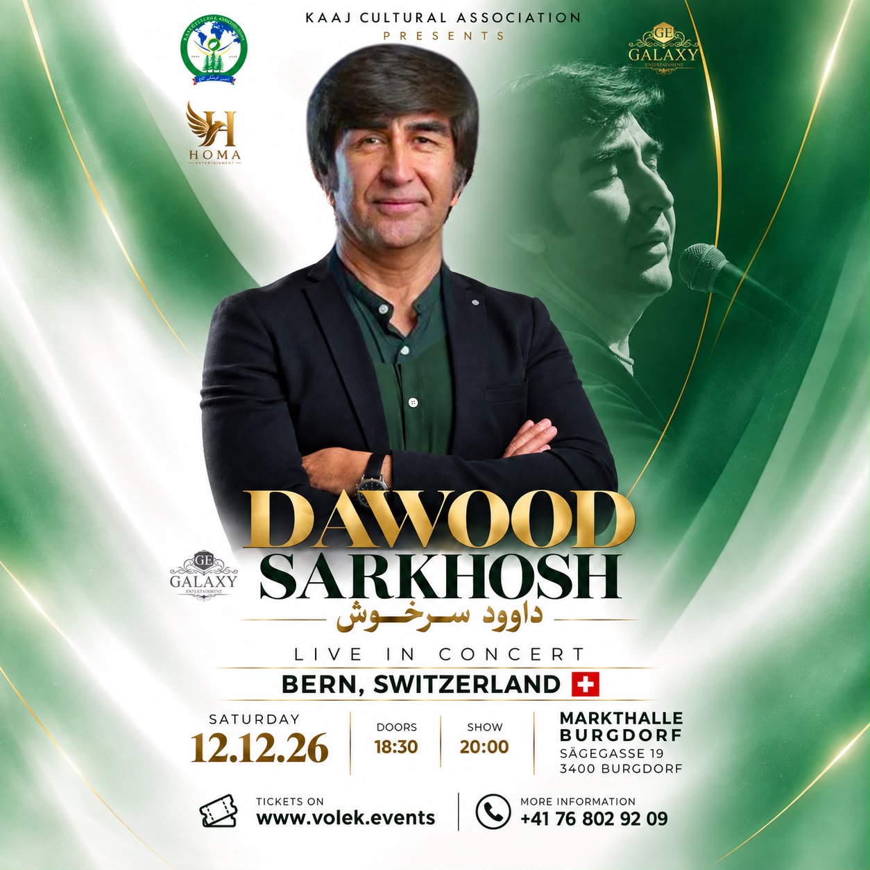 Dawood Sarkhosh Live in Bern