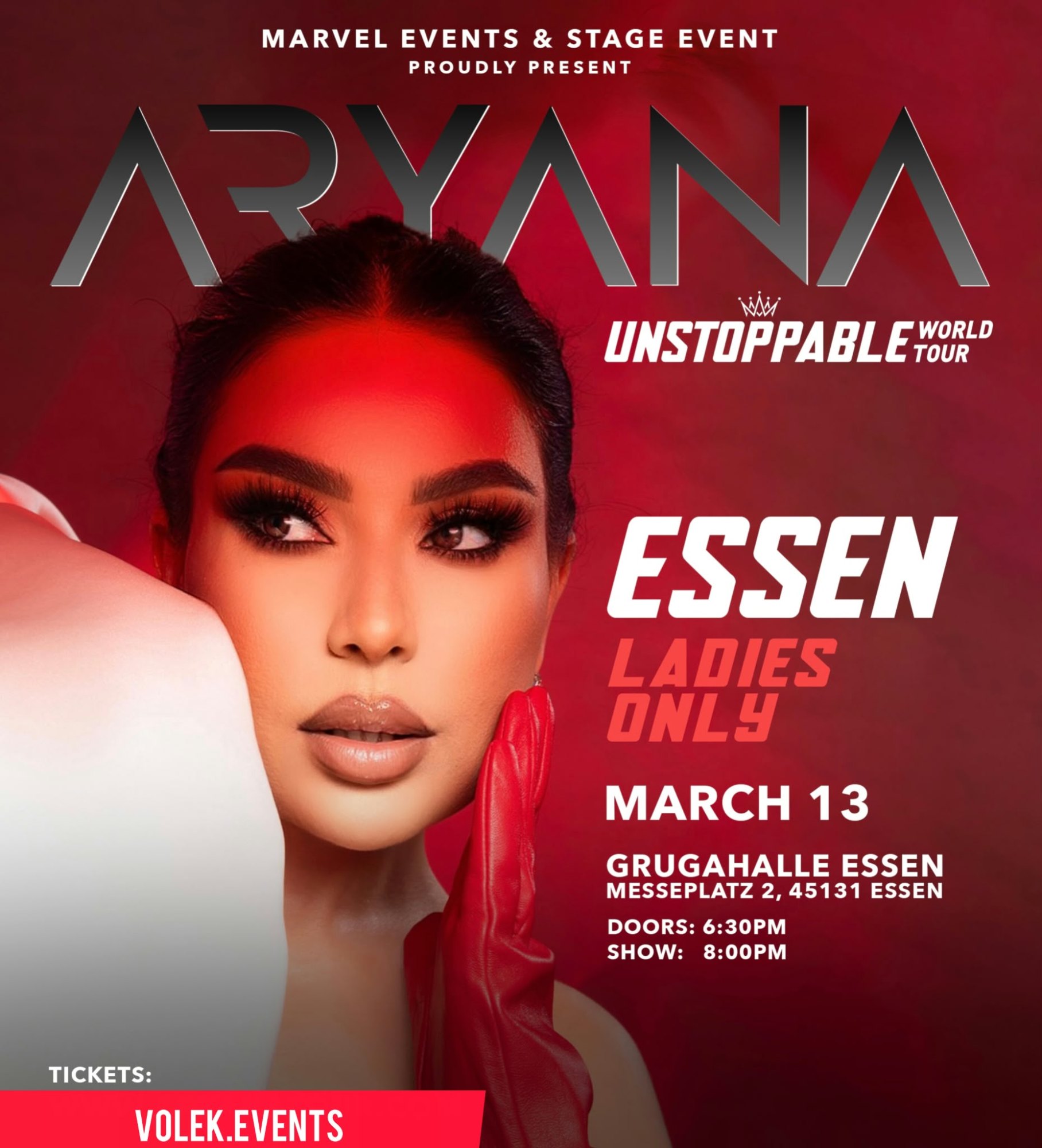 Aryana Sayeed Ladies Only Concert in Essen