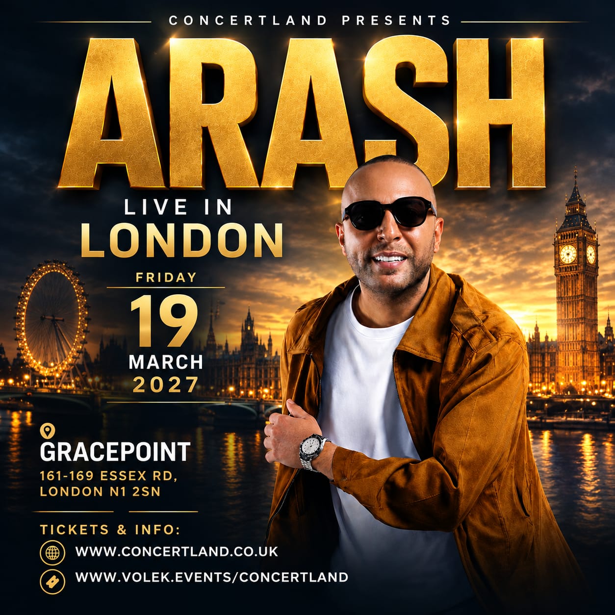 Arash Live in London